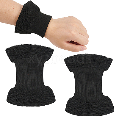 2PCS Nylon Knit Rib Bell Sleeve Cuff DIY-WR0003-96-1