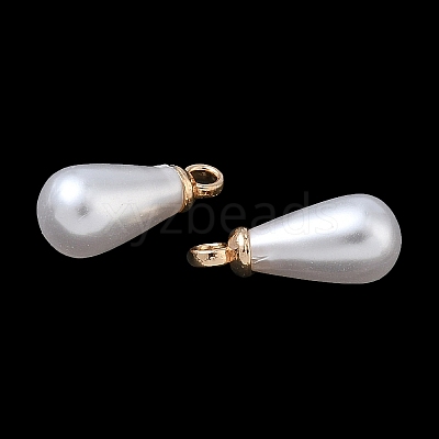 ABS Plastic Pearl Pendants FIND-Z105-03B-01G-1