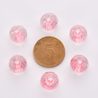 Transparent Acrylic Beads TACR-S154-10A-26-1