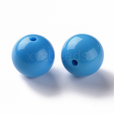 Opaque Acrylic Beads MACR-S370-C20mm-9-1