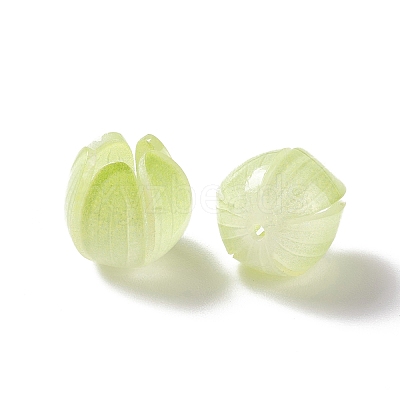 Tulip Acrylic Beads SACR-G022-02C-1