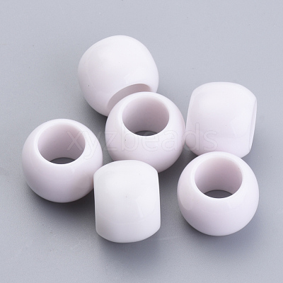 Opaque Acrylic Beads SACR-S300-15F-01-1