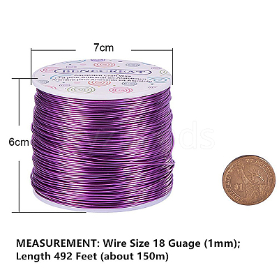 Round Aluminum Wire AW-BC0001-1mm-06-1