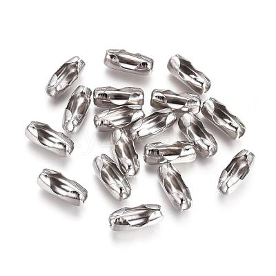 Tarnish Resistant Stainless Steel Ball Chain Connectors STAS-L019C-P-1