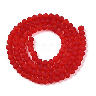Transparent Glass Beads Strands EGLA-A044-T4mm-MD01-1