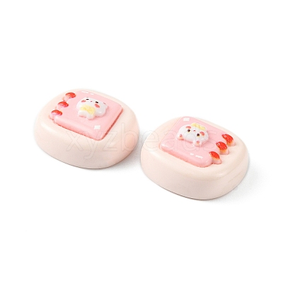 Opaque Cute Cartoon Resin Cabochons LS-CRES-O006-06C-1
