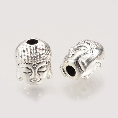 Tibetan Style Alloy Beads TIBE-Q075-53AS-LF-1