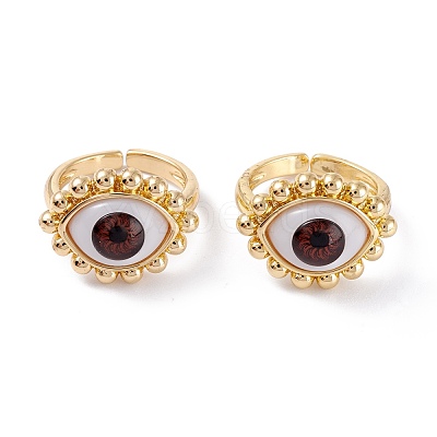 Brass Cuff Rings RJEW-M138-24G-A-1