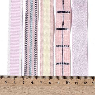 Polyester & Polycotton Ribbons Sets SRIB-P022-01D-02-1