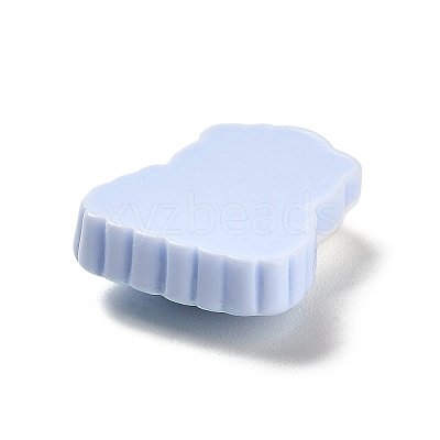 Opaque Resin Cabochons RESI-Z012-02F-1