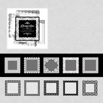 Lacer Theme Waterproof PET Decorative Stickers LS-STIC-U003-02A-1