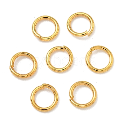 Brass Open Jump Rings X-JRC7mm-G-NR-1