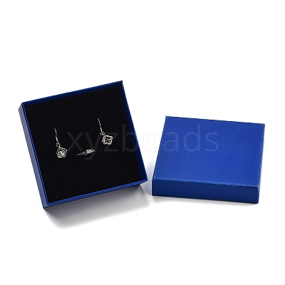 Square Jewelry Cardboard Jewelry Boxes CBOX-A009-01B-1