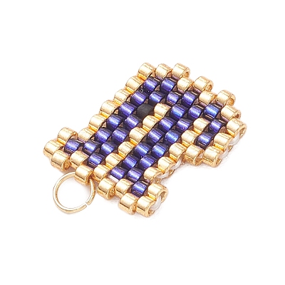 Handmade MIYUKI Seed Beads PALLOY-MZ00867-21-1