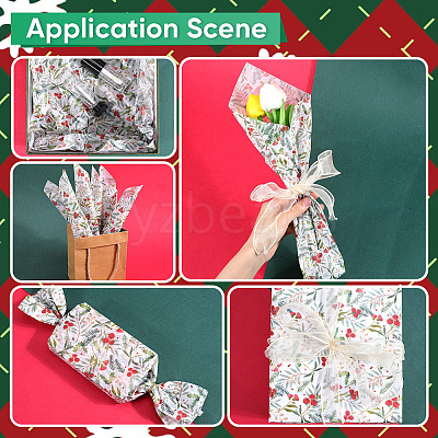 Paper Gift Wrapping Paper AJEW-WH20009-48E-1