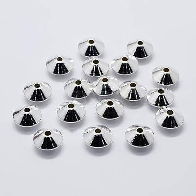 925 Sterling Silver Spacer Beads STER-K167-023B-S-1