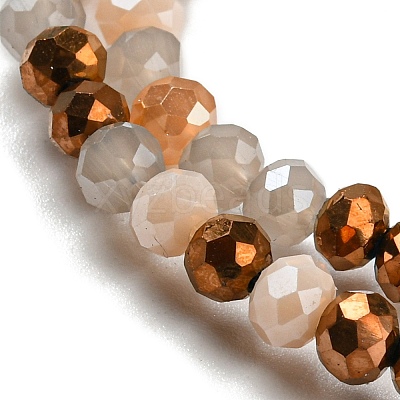 Glass Beads Strands EGLA-A034-M4mm-34-1