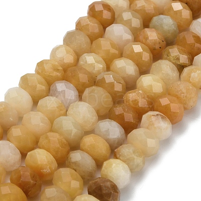 Natural Topaz Jade Beads Strands G-Z111-A06-01-1