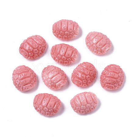 Carved Synthetic Coral Beads CORA-R019-033-1