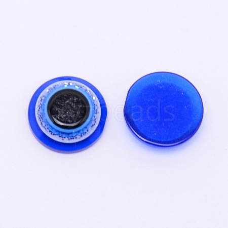 Transparent Flatback Resin Cabochons RESI-WH0009-76E-1
