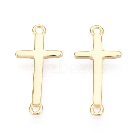 925 Sterling Silver Connector Charms STER-N016-98G-1
