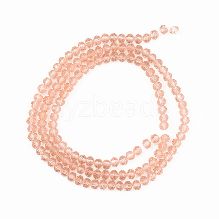 Glass Beads Strands EGLA-A034-T4mm-D21-1