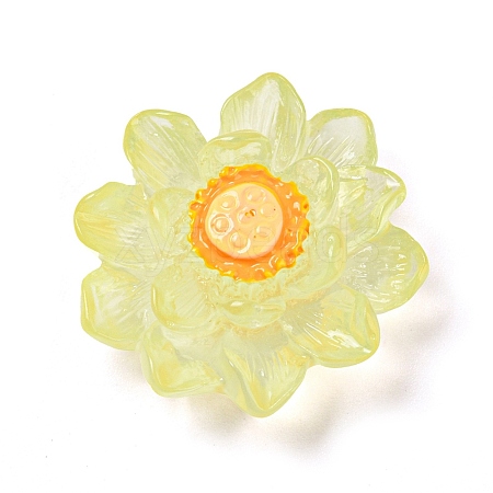 Luminous Transparent Resin Decoden Cabochons CRES-F032-B04-1