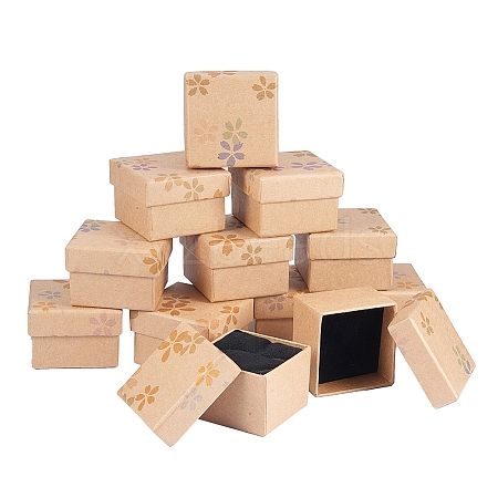 BENECREAT Kraft Jewelry Boxes CBOX-BC0001-01-1