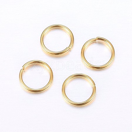 304 Stainless Steel Open Jump Rings LS-X-STAS-O098-01G-15-1