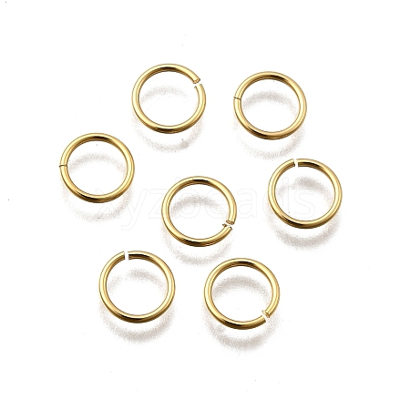 Rack PlatingBrass Open Jump Rings KK-O139-18V-G-1