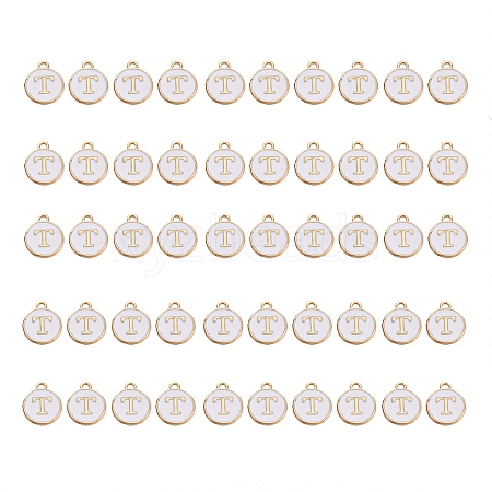 Golden Plated Alloy Charms ENAM-SZ0001-25A-T-1