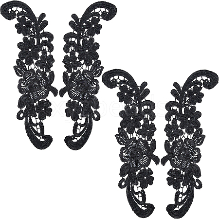Sew on Flower Appliques PATC-WH0005-46A-1