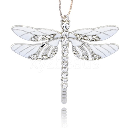 Alloy Enamel Dragonfly Big Pendants ENAM-L034-04P-1