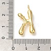 Rack Plating Brass Pendants KK-I722-08G-K-3