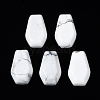 Natural Howlite Cabochons G-N336-001E-1