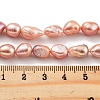 Natural Cultured Freshwater Pearl Beads Strands PEAR-P062-28C-5