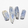 Natural Kyanite/Cyanite/Disthene Pendants G-K162-02-1