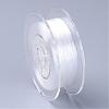 Japanese Eco-Friendly Dyed Flat Elastic Crystal String EW-F005-0.6mm-02-1