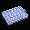 Rectangle Polypropylene(PP) Bead Storage Container CON-N013-07-3