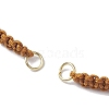 4Pcs 4 Colors Braided Nylon Cord Slider Bracelet Making AJEW-JB01235-3