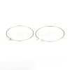 316L Surgical Stainless Steel Hoop Earring Findings STAS-G229-07P-05-2