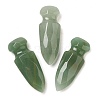 Natural Green Aventurine Craved Sword Model Ornament DJEW-C019-02F-1