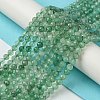 Natural Green Strawberry Quartz Beads Strands X-G-Z034-A02-03-2