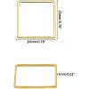 Brass Linking Rings KK-OC0001-03-2