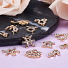 Zinc Alloy Pendants ALRI-FW0001-03G-22