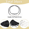 50Pcs Imitation Leather Round Cord Necklace Making NJEW-SC0001-89C-2