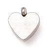 304 Stainless Steel Charms STAS-I165-05P-11-3