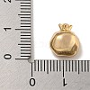 Brass Micro Pave Clear Cubic Zirconia Charms KK-U037-12G-01-3