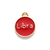 Alloy Enamel Pendants LS-ENAM-S124-01B-07K-3