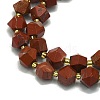 Natural Red Jasper Beads Strands G-I376-A05-01-3